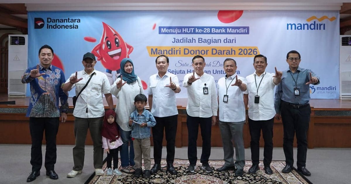Mandiri Donor Darah Bandung: 280 Pendonor Ikut Aksi Kemanusiaan HUT ke-28 Bank Mandiri