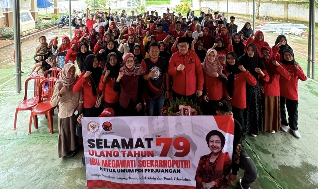 Megawati Ultah, Anggota DPR RI Gelar Syukuran dan Bakti Sosial di Cianjur