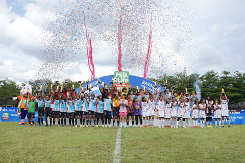 MilkLife Soccer Challenge Bandung Seri 2 2025/26 Lahirkan Dua Juara Baru
