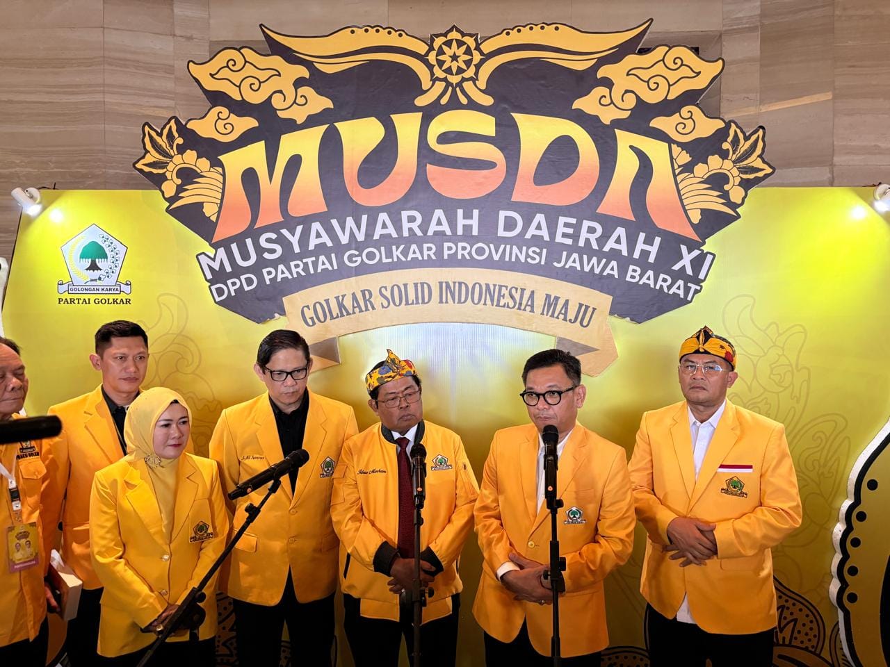 Musda XI DPD Golkar Jabar Dibuka: Ace Hasan Mundur, Idrus Teguhkan Dukungan Prabowo-Gibran