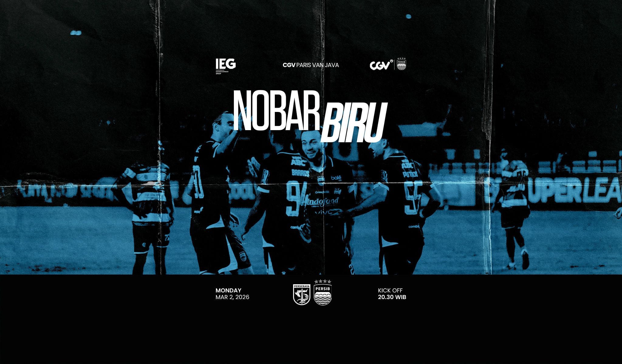 Nobar Biru Persib vs Persebaya Liga 1 2025/26: Lokasi di Bandung