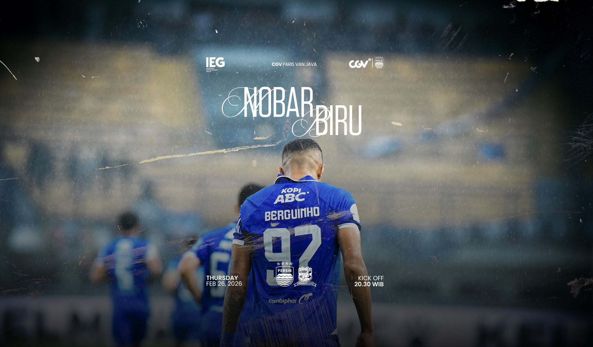 Nobar Persib vs Madura United di CGV PvJ Bandung: Info dan Cara Dapat Tiket