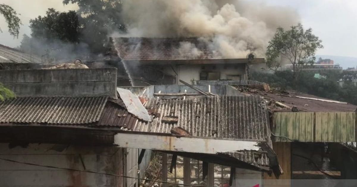 ODGJ bakar sampah hingga landa vila kosong di Cipanas, kerugian ditaksir lebih dari Rp100 juta