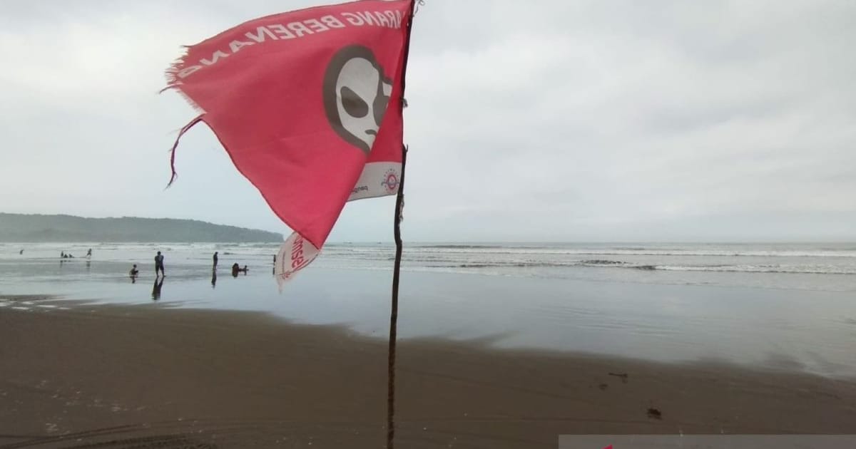 Ombak di Pantai Pangandaran Berangsur Reda Seusai Nelayan Tewas Terbalik