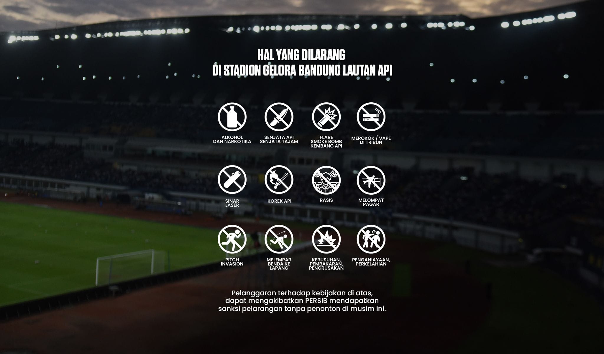 Panduan Do's dan Don'ts Nonton PERSIB vs Madura United di GBLA Bandung