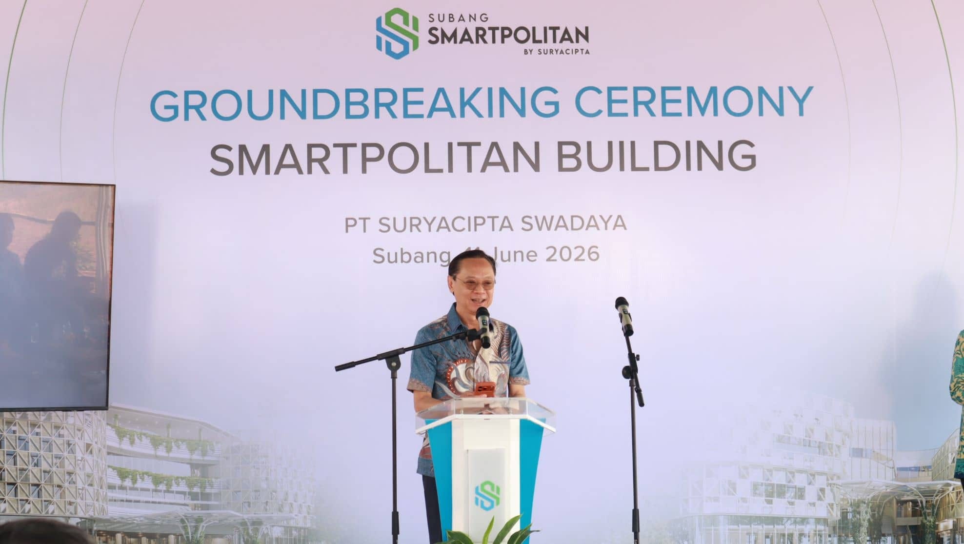 Pembangunan Smartpolitan Building di Subang: Kawasan Bisnis Cerdas