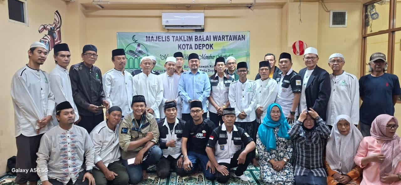 Pengajian Perdana Awal Tahun 2026, Ketua MT BALWAN Sampaikan Ucapan Terimakasih Atas Dukungan Anggota DPRD Kota Depok