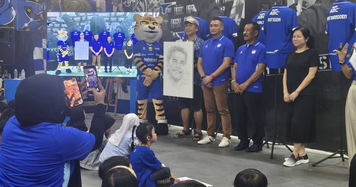 Persib Bandung Gandeng Grey Art Gallery, Ajak Ayah dan Anak Bonding Lewat Seni