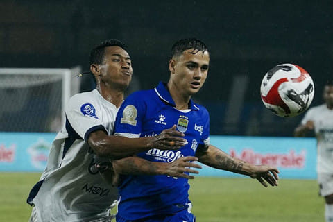 Persib Bandung Menang 1-0 atas Persita di Liga Super Usai Kartu Merah Kiper