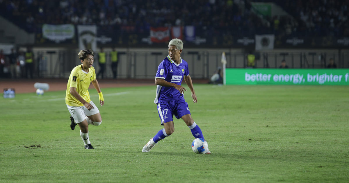Persib Gagal Bobol Gawang Tampines Rovers di Babak Pertama