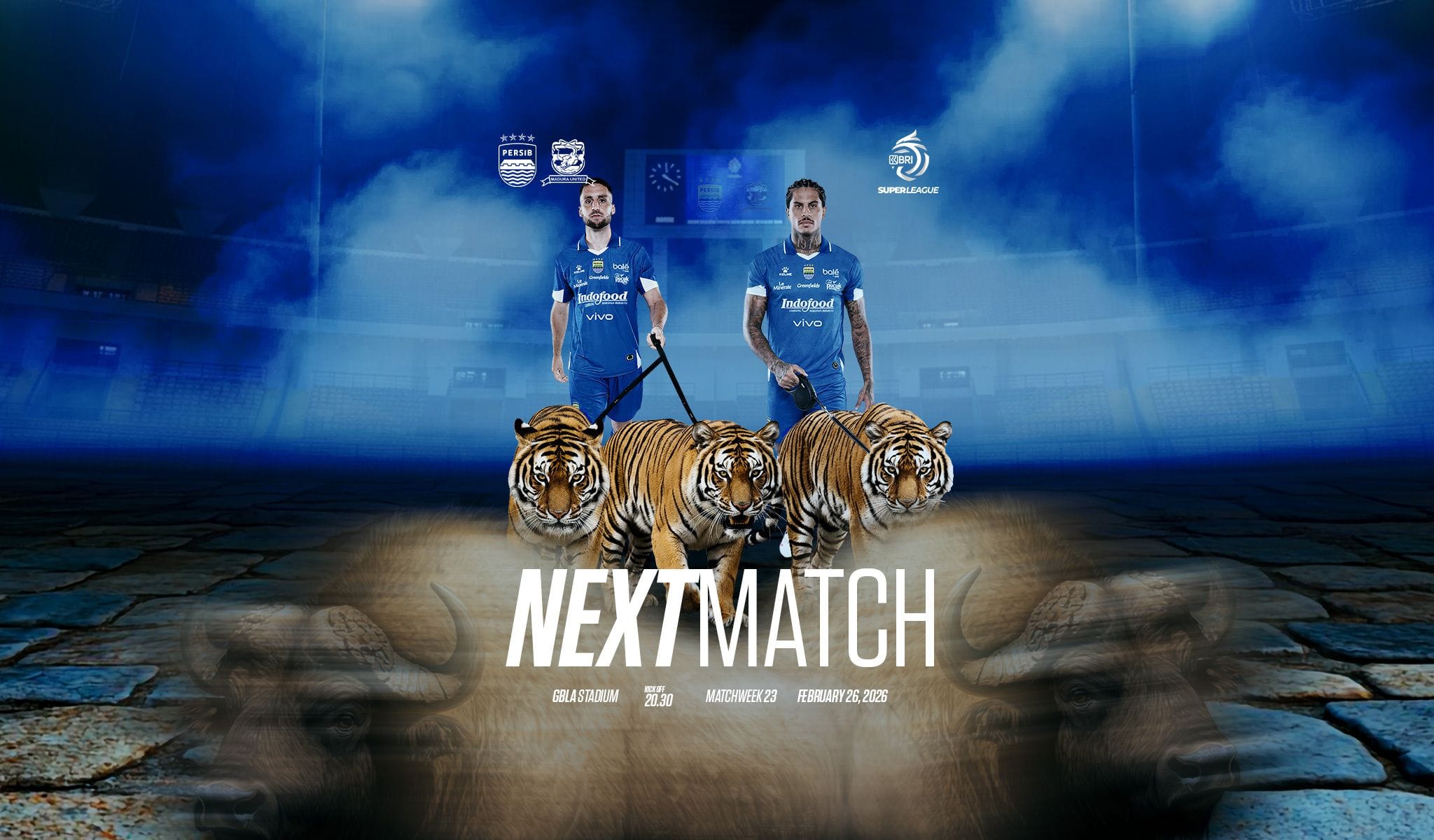 PERSIB vs Madura United: Tanpa Hodak, Pertahankan Rekor Kandang GBLA
