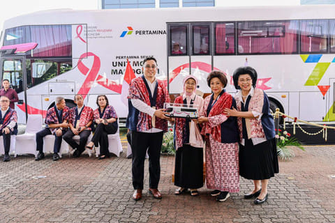 Pertamina Luncurkan Mobil Mamografi Ramah Difabel untuk Akses Deteksi Dini Kanker Payudara