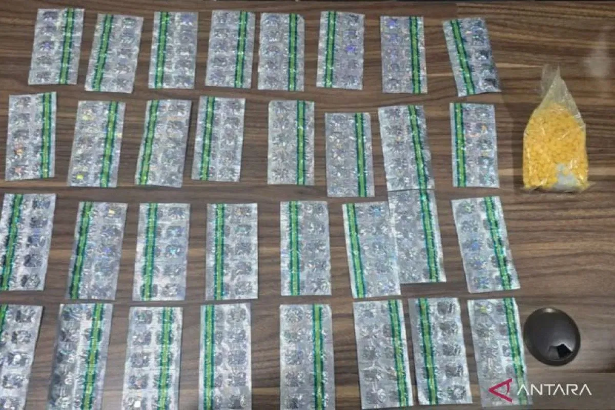 Polisi Sita 1.360 Butir Obat Keras Ilegal Daftar G di Kabupaten Bekasi