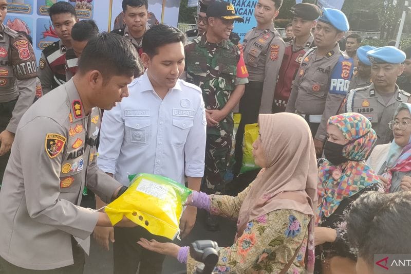 Polres Cianjur Peringatkan Jangan Naik Harga, Luncurkan Gerakan Pangan Murah Jelang Lebaran 2026