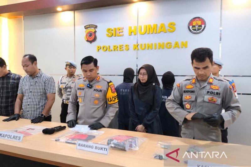 Update Terbaru: 70 Kasus Narkoba Tuntas Ditangani Polres Kuningan 2025