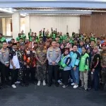 Polres Metro Depok Salurkan Bantuan ke Potmas dan Ojol di Kota Depok