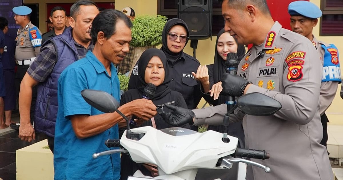 Polresta Bandung Tangkap 36 Tersangka dari 29 Kasus C3, Curanmor Mendominasi dengan 13 Kejadian