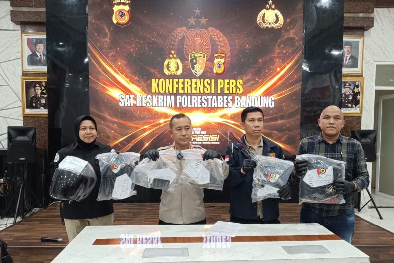 Polrestabes Bandung Ringkus Kakak-Adik Pembunuh Pemancing Gedebage