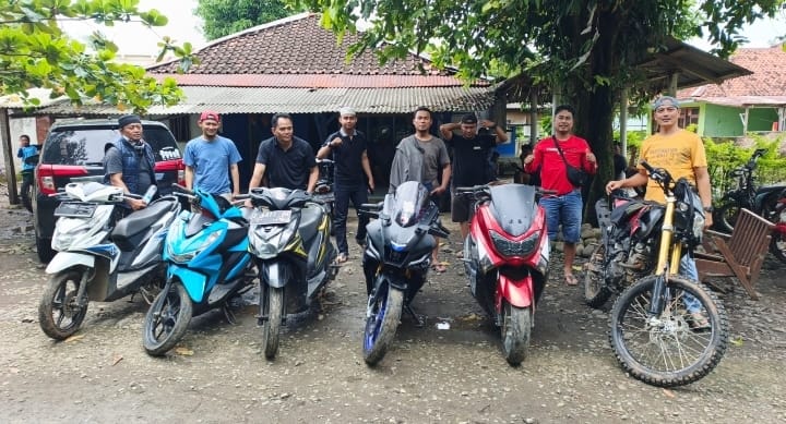 Polsek Ibun Ungkap Kasus Curanmor, Enam Sepeda Motor Diamankan