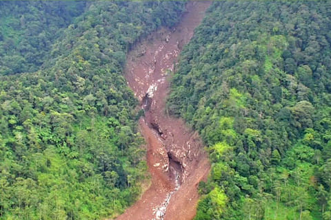 Potret Longsor di Gunung Burangrang yang Terjang Cisarua Bandung Barat