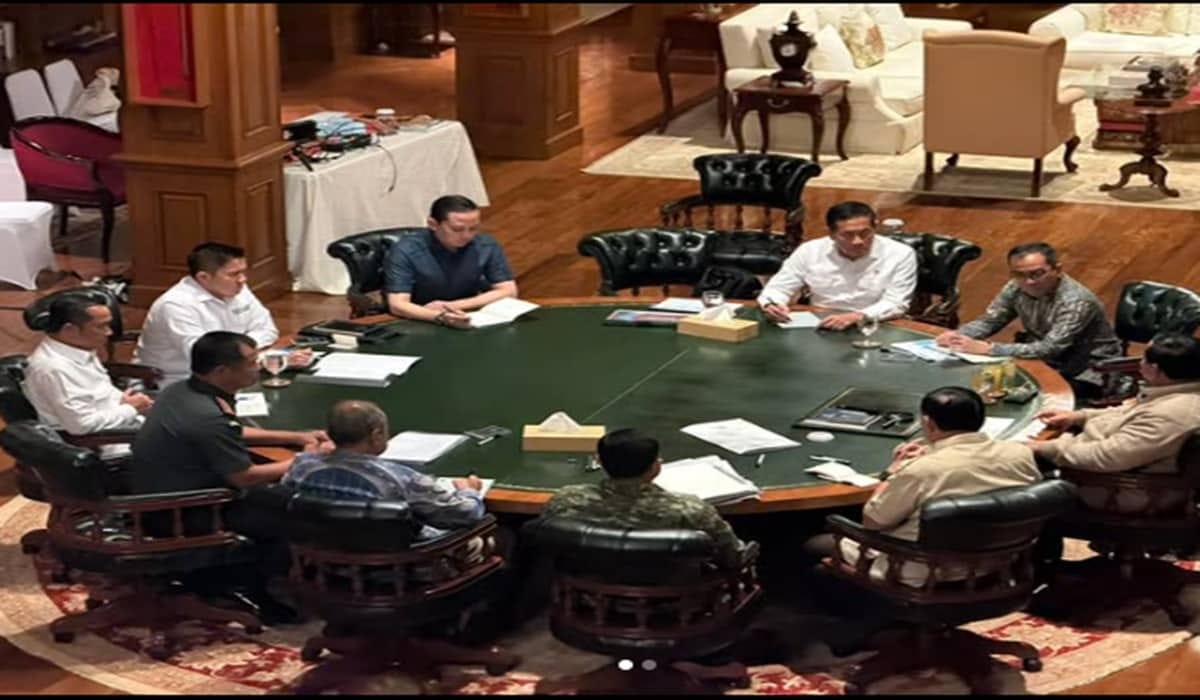 Prabowo Gelar Ratas di Hambalang Tindaklanjuti Kerja Sama Pembangunan Unversitas dengan Inggris