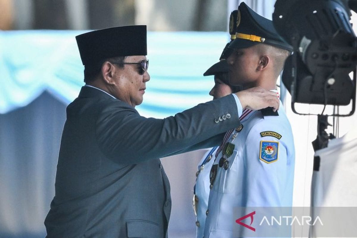 Prabowo Lantik 1.404 Praja IPDN Angkat ke-33 di Jatinangor, Terbesar dalam Sejarah?