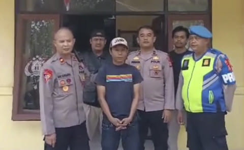 Terbaru: Preman Pengancam Bakar Minimarket di Sumedang Diciduk Polisi!