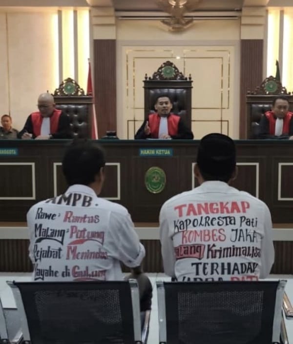 Putusan Hakim: Aktivis Blokade Pantura Pati Dapat Pidana Pengawasan, Tak Ditenan