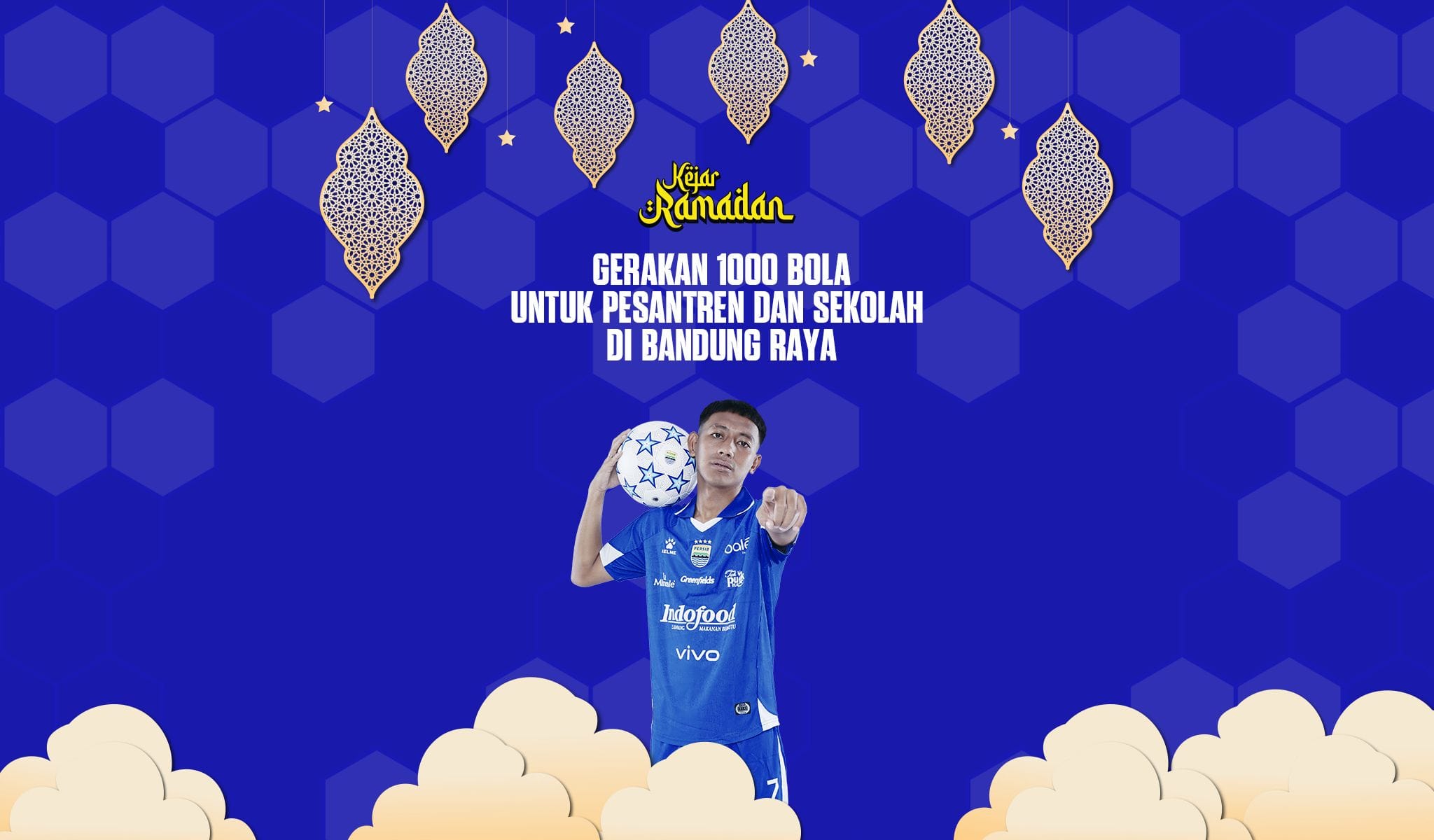 Ramadan 1447 H: PERSIB Ajak Bobotoh Donasi Bola untuk Sekolah Bandung