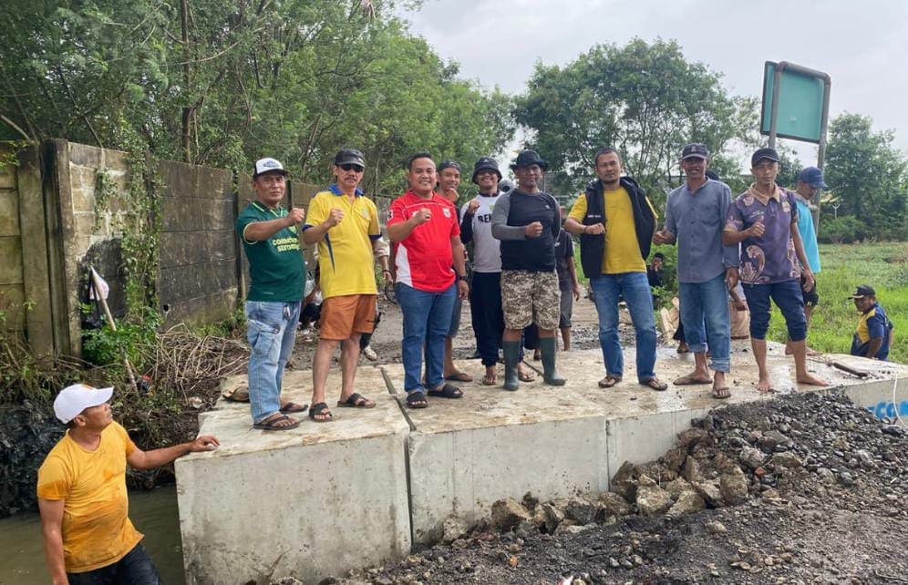 Saat Aksi Lebih Bermakna Dari Sekedar Kata, H Dudu Sumbali Sigap Selamatkan Akses Warga