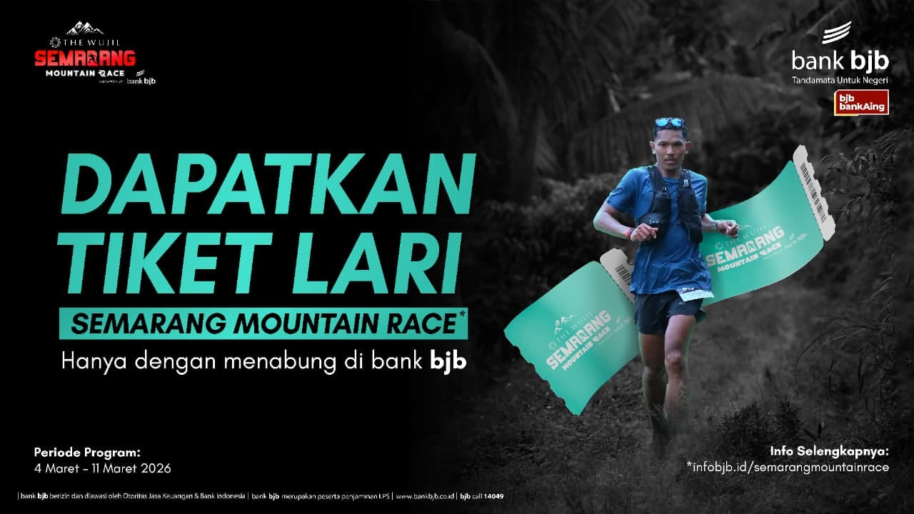 Semarang Mountain Race 2026: Dapatkan Tiket Spesial dari bank bjb