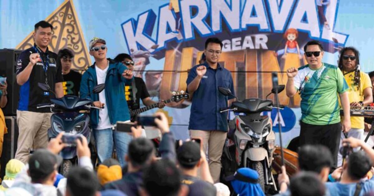 Sensasi Test Ride dan Uji Ketangguhan Yamaha Gear Ultima 125 Hybrid di Karnaval Rancaekek 2026