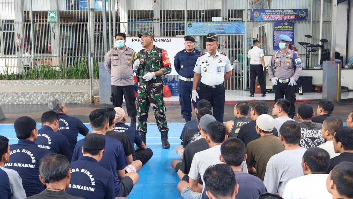 Sidak Razia di Lapas Sukabumi: Barang Terlarang Berhasil Disita