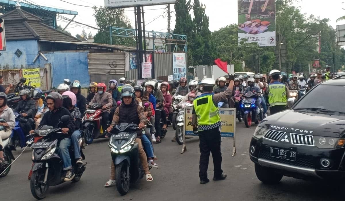 Strategi Kepolisian Atasi Kepadatan Lalu Lintas Bandung Imlek 2026