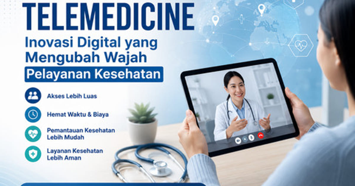 Telemedicine: Solusi Cerdas Pemerataan Layanan Kesehatan di Indonesia