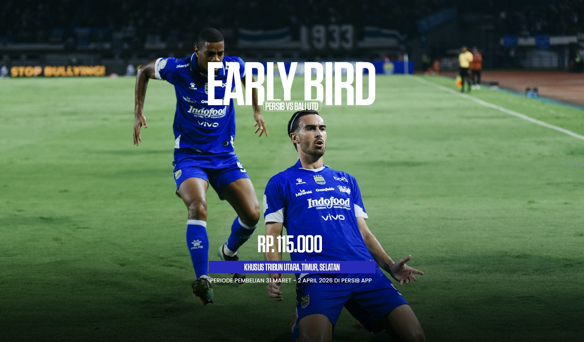 Tiket Early Bird PERSIB vs Bali United: Dapatkan Hemat di GBLA Bandung