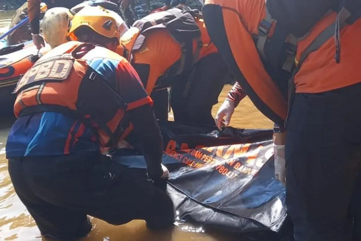 Tim SAR Temukan Jenazah Lansia Tenggelam di Sungai Citanduy Ciamis