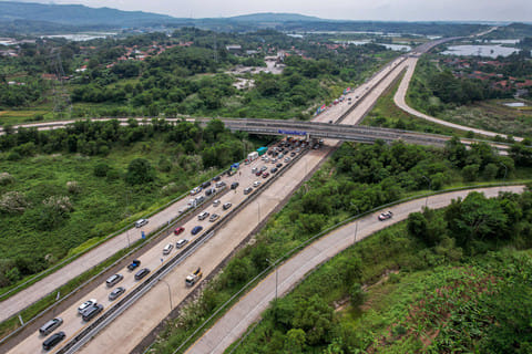 Tol Japek II: 49.000 Kendaraan Digunakan untuk Arus Balik dari Bandung