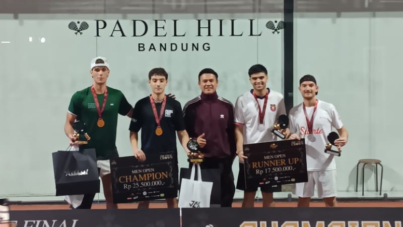 Turnamen Padel Hill The Final Crown 2026 di Bandung: Persaingan Ketat Lokal dan Mancanegara