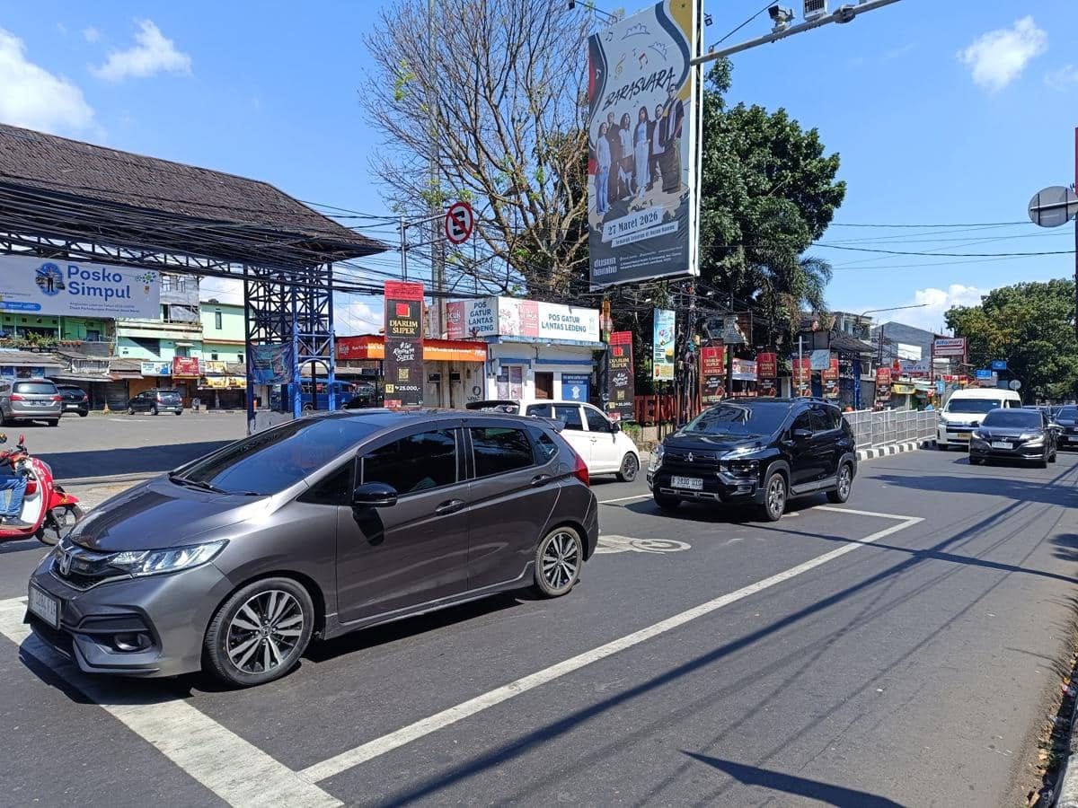 Update H+2 Lebaran: Lalin Jalur Wisata Bandung-Lembang Tetap Terkendali