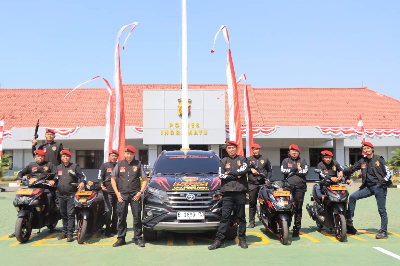 URC Polk Res Indramayu: Tim Respons Kilat Berantas Kejahatan Jalanan