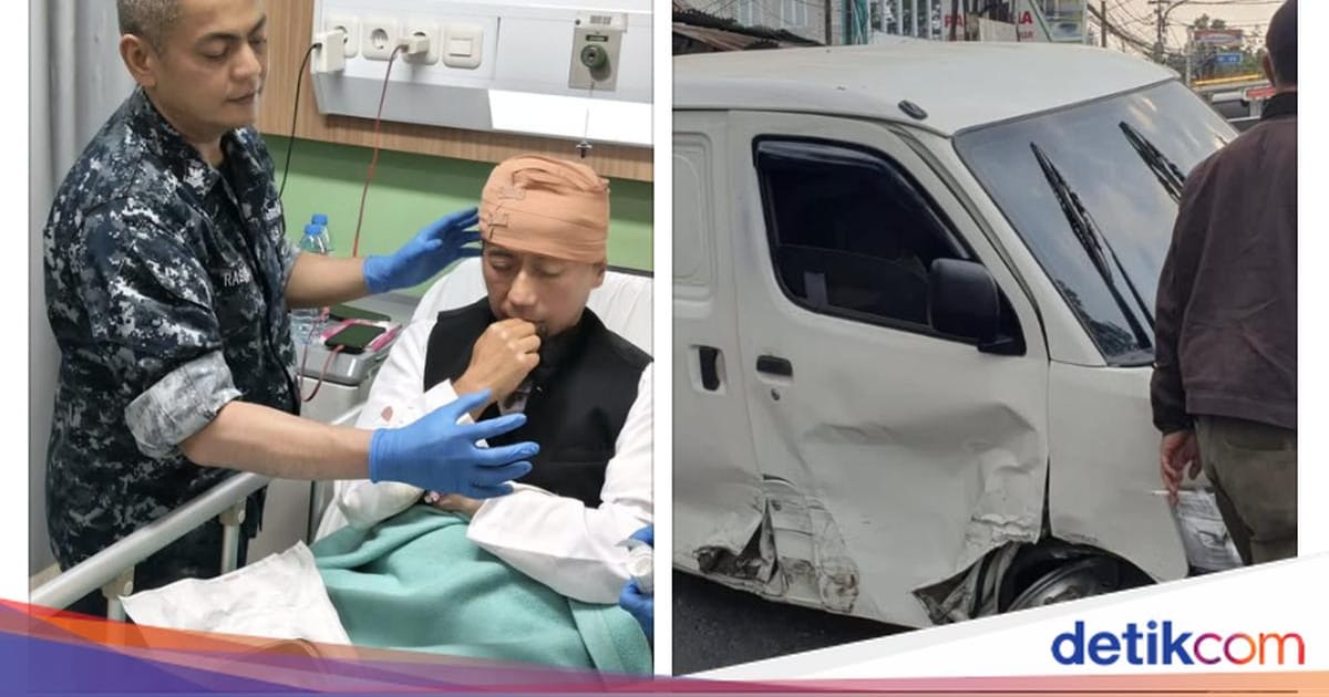 Yukie Vokalis PAS Band alami kecelakaan di Bandung dan harus dijahit di kepala